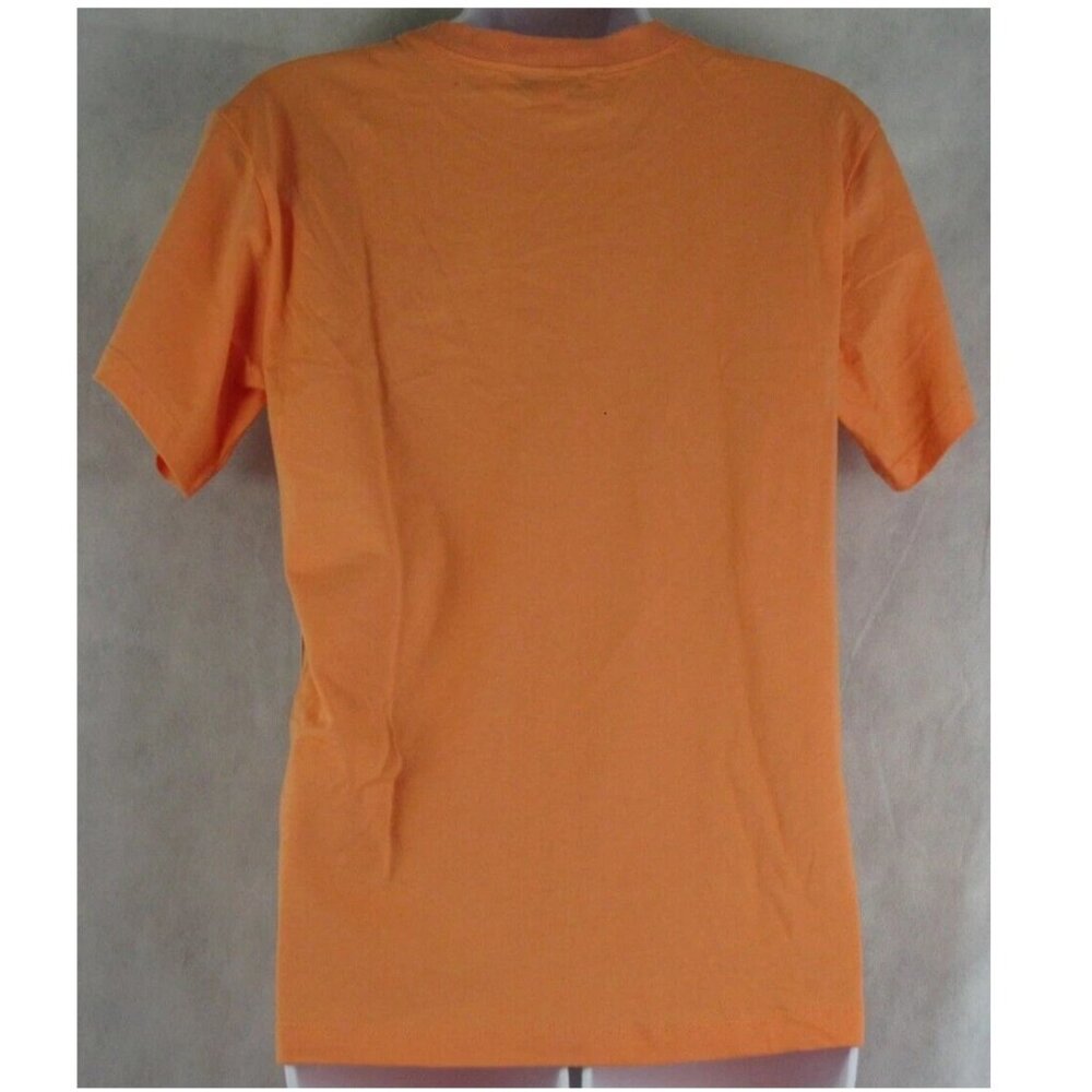 And Now This Women's 100% Cotton Short Sleeve Boyfriend T-Shirt, Orange, XS - Picture 2 of 2
